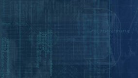 Animation of financial data processing over computer circuit board. Global finances, computing and digital interface concept digitally generated video. - Powered by Shutterstock - Get 15% off with code: PIKWIZARD15