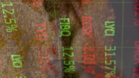 Animation of data processing over hamburgers and flag of usa. Global business, patriotism and digital interface concept digitally generated video. - Powered by Shutterstock - Get 15% off with code: PIKWIZARD15