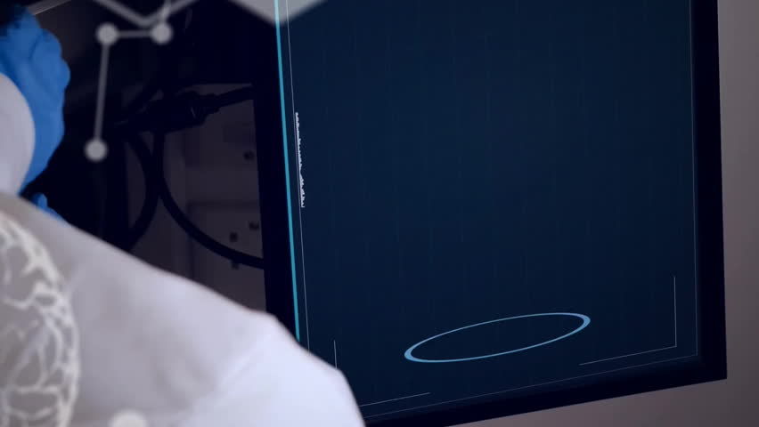 Animation of scientific data processing over caucasian female scientist in laboratory. Global science, connections, computing and data processing concept digitally generated video. - Powered by Shutterstock - Get 15% off with code: PIKWIZARD15