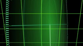 Computer code and data processing animation over green grid background. Technology, coding, digital, information, futuristic, virtual - Powered by Shutterstock - Get 15% off with code: PIKWIZARD15