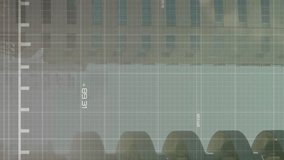 Animating green financial graph over modern city buildings. Finance, stock market, investment, growth, analytics, cityscape - Powered by Shutterstock - Get 15% off with code: PIKWIZARD15