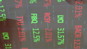 Animation of financial data processing over business people in meeting. global business and data processing concept digitally generated video. - Powered by Shutterstock - Get 15% off with code: PIKWIZARD15