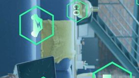 NFT IT text animation over diverse business people working in modern office. Blockchain, technology, digital, innovation, diversity, teamwork - Powered by Shutterstock - Get 15% off with code: PIKWIZARD15