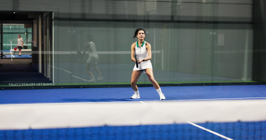 Court, exercise and padel trainer with kids for training or introduction with grandmother. Woman, talk and children with coach for sports chat, family lesson or happy for learning in tennis club