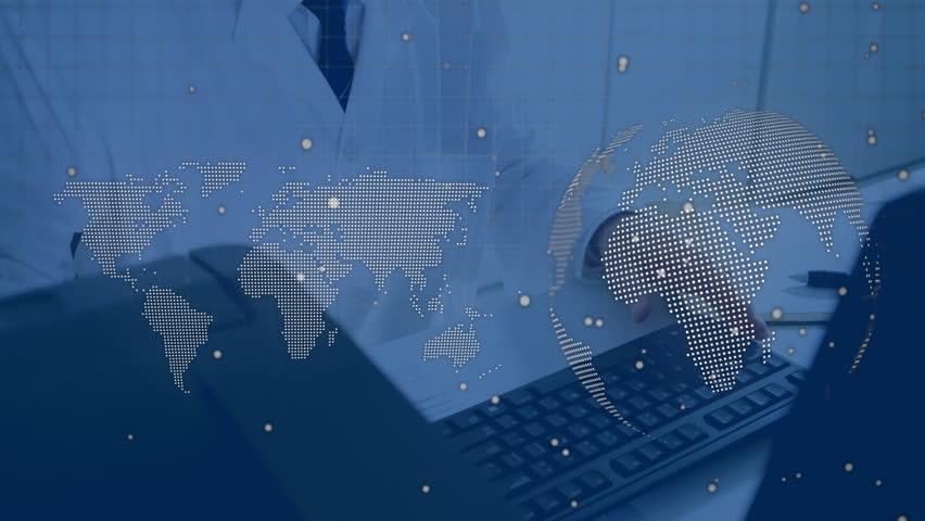 Senior man in lab typing commands for data analysis with animated code overlay, adjusting glasses. Technology, innovation, research, cybersecurity, data, analytics, scientist - Powered by Shutterstock - Get 15% off with code: PIKWIZARD15