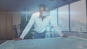 VR user placing hands on table and generating holographic 3D model evolving for design review. Futuristic, innovation, collaboration, technology, touchscreen, urban, professional - Powered by Shutterstock - Get 15% off with code: PIKWIZARD15
