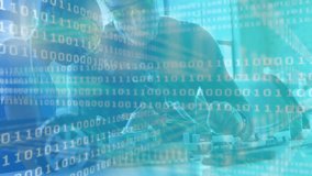 Girl pointing to wires while man guiding circuit assembly in workshop with pulsing binary overlay. Electronics, diy, workshop, learning, mentorship, innovation, craftsmanship - Powered by Shutterstock - Get 15% off with code: PIKWIZARD15