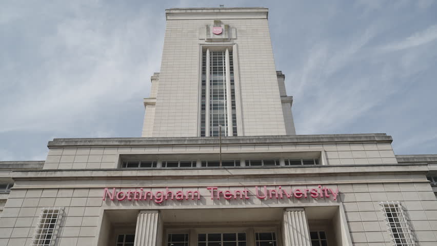 Nottingham Trent University located in the centre of Nottingham.