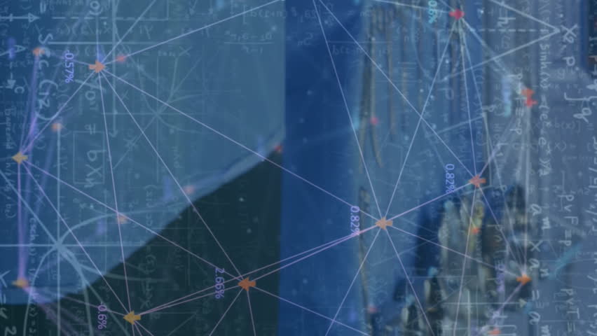 Animation of scientific equations over caucasian surgeon in face mask. global data processing, medicine and healthcare services concept digitally generated video. - Powered by Shutterstock - Get 15% off with code: PIKWIZARD15