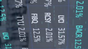 Animation of financial data processing. global business, digital interface, technology and networking concept digitally generated video. - Powered by Shutterstock - Get 15% off with code: PIKWIZARD15