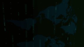 Animation of financial data processing over globe with binary coding. Global business, internet connections, cloud computing and data processing concept digitally generated video. - Powered by Shutterstock - Get 15% off with code: PIKWIZARD15