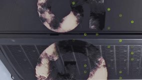 Animation of 5g text, binary coding and data processing over computer servers. Global connections, computing and data processing concept digitally generated video. - Powered by Shutterstock - Get 15% off with code: PIKWIZARD15