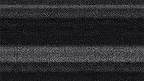 Seamless Loop Analog TV Static Noise with Horizontal Stripes. Bad Signal Interference, VHS Glitch, Scan Lines Distortion. Retro CRT Screen 4K Overlay - Powered by Shutterstock - Get 15% off with code: PIKWIZARD15