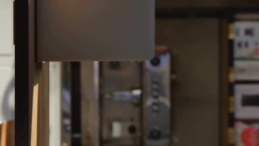 On desk, laptop displaying digital data processing animation in office setting. Technology, desktop, analytics, workspace, modern, innovation - Powered by Shutterstock - Get 15% off with code: PIKWIZARD15