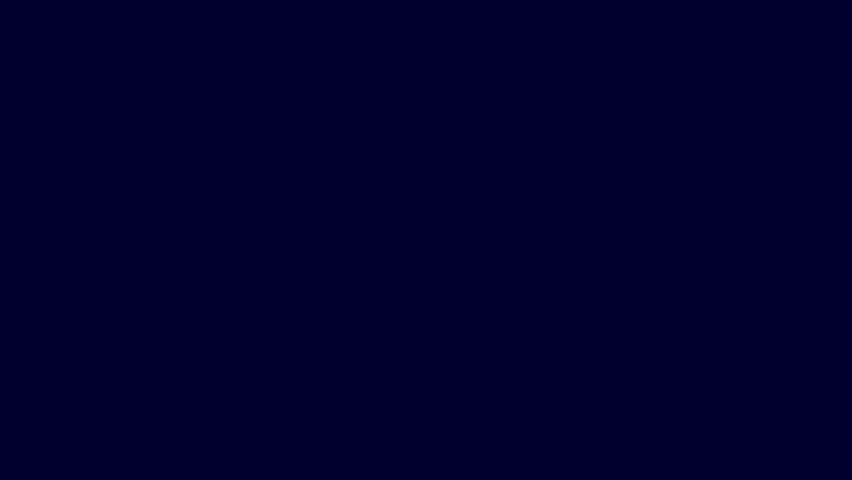 Neon circle circle loading bar frame saber animation on Dark Blue background.