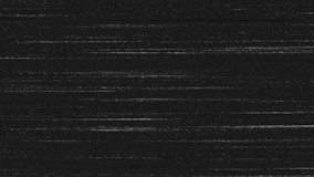 Black Screen with Thin Static Lines. Analog TV Noise, Random Vertical Distortion, Bad Signal Interference. Retro CRT Glitch 4K Overlay - Powered by Shutterstock - Get 15% off with code: PIKWIZARD15