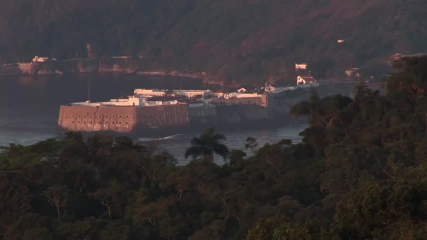 Santa Cruz Fortress in Rio de janeiro, Brazil