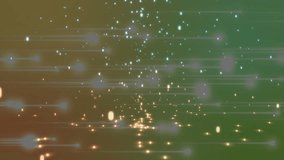 Upon particle spawning from base, glowing points rising upward, fountain animation on gradient. Abstract, motion, luminous, digital, futuristic, dynamic, energy - Powered by Shutterstock - Get 15% off with code: PIKWIZARD15