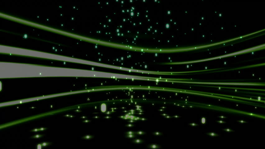 Loop starting with void, green white ribbons undulating and particles drifting, showing energy flow. Abstract, futuristic, digital, motion, technology, ethereal, dynamic - Powered by Shutterstock - Get 15% off with code: PIKWIZARD15