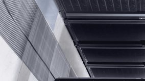 Animation of multicolored computer language over data server racks in server room. Digital composite, coding, programming language, data center, networking, technology and network server concept. - Powered by Shutterstock - Get 15% off with code: PIKWIZARD15