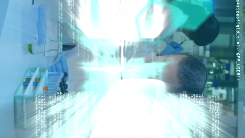 Animation of chemical formula and data processing over diverse scientists in lab. global science, data processing and digital interface concept digitally generated video. - Powered by Shutterstock - Get 15% off with code: PIKWIZARD15
