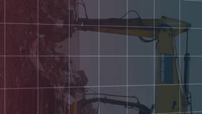 Animation of financial data processing over boxes on conveyor belts in warehouse. Global shipping delivery and connections concept digitally generated video. - Powered by Shutterstock - Get 15% off with code: PIKWIZARD15