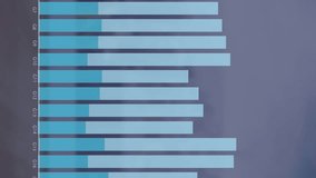 Animation of financial graph over cityscape. Global business, finances, data processing and digital interface concept digitally generated video. - Powered by Shutterstock - Get 15% off with code: PIKWIZARD15