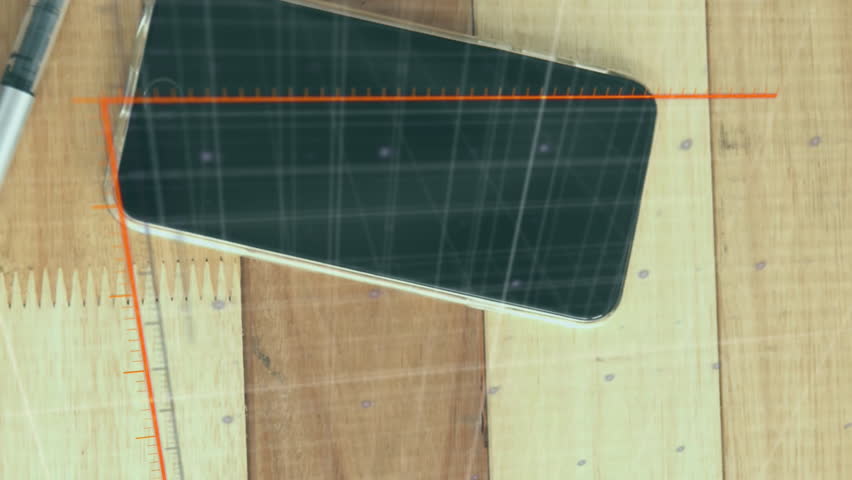 Animation of statistical data processing over digital tablet, smartphone and laptop on wooden table. Business data technology concept - Powered by Shutterstock - Get 15% off with code: PIKWIZARD15