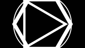 Animation of glowing qr code over neon geometric shapes. online security, identity and data processing concept digitally generated video. - Powered by Shutterstock - Get 15% off with code: PIKWIZARD15