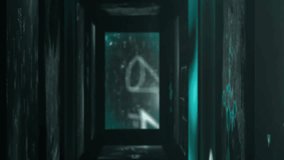 Animation of mathematical equations and symbols on black background. Global science, computing and digital interface concept digitally generated video. - Powered by Shutterstock - Get 15% off with code: PIKWIZARD15