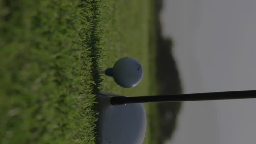 Animation of digital data processing over golf ball being hit on golf course. Global sports, connections, computing and data processing concept digitally generated video. - Powered by Shutterstock - Get 15% off with code: PIKWIZARD15