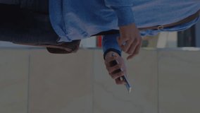 Animation of numbers changing and data processing on computer screens over man using smartphone. digital interface, global technology and connection concept digitally generated video. - Powered by Shutterstock - Get 15% off with code: PIKWIZARD15