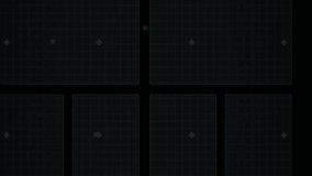 Animation of digital football over data processing on black background. Global sport, technology and digital interface concept digitally generated video. - Powered by Shutterstock - Get 15% off with code: PIKWIZARD15