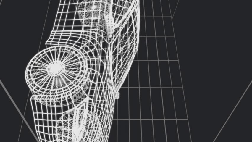 Animation of laptop icon in loading circles and flowchart of icons over 3d model of car. Digitally generated, hologram, illustration, globalization, aim, education and transportation concept. - Powered by Shutterstock - Get 15% off with code: PIKWIZARD15