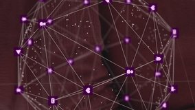 Globe of digital icons and network of medical icons against mid section of a person using smartphone. global networking and medical research technology concept - Powered by Shutterstock - Get 15% off with code: PIKWIZARD15