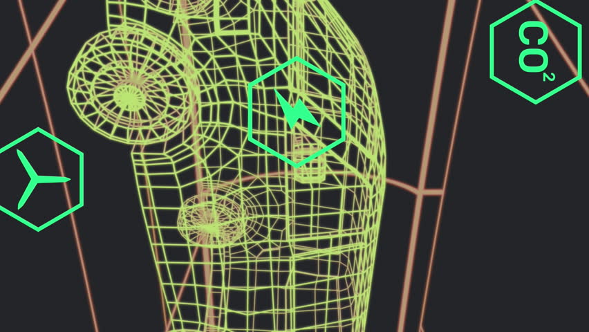 Animation of icons processing status data over 3d van model moving on black background. transport and fuel technology, engineering design and digital interface concept digitally generated video. - Powered by Shutterstock - Get 15% off with code: PIKWIZARD15