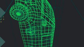 Animation of abstract cross shapes over 3d van model moving in seamless pattern in tunnel. Energy ev car concept - Powered by Shutterstock - Get 15% off with code: PIKWIZARD15