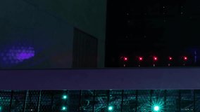 Animation of ecology icons and data processing over server room. Global technology, ecology, computing and digital interface concept digitally generated video. - Powered by Shutterstock - Get 15% off with code: PIKWIZARD15