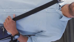 Animation of social media data processing over caucasian businessman. Global business, finances, computing and data processing concept digitally generated video. - Powered by Shutterstock - Get 15% off with code: PIKWIZARD15