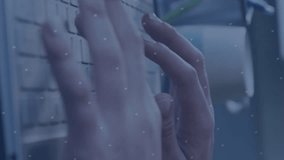 Animation of currency symbols with data processing over caucasian businesswoman using laptop. Finances, business, communication, computing and digital interface concept digitally generated video. - Powered by Shutterstock - Get 15% off with code: PIKWIZARD15