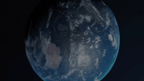 Animation of globe with currency symbols over spots on black background. Finances, connections and digital interface concept digitally generated video. - Powered by Shutterstock - Get 15% off with code: PIKWIZARD15