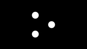 Animation of connections, data processing over grid and dark background. Global artificial intelligence, digital interface, computing and data processing concept digitally generated video. - Powered by Shutterstock - Get 15% off with code: PIKWIZARD15