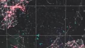 Animation of qr code over network of connections on black background. global technology, computing and digital interface concept digitally generated video. - Powered by Shutterstock - Get 15% off with code: PIKWIZARD15