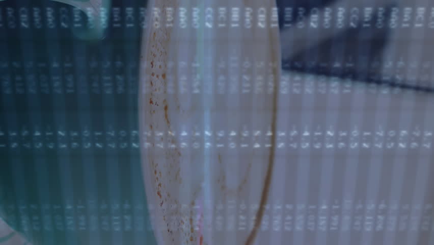 Animation of financial data processing over caucasian woman using laptop. Global business, data processing and digital interface concept digitally generated video. - Powered by Shutterstock - Get 15% off with code: PIKWIZARD15