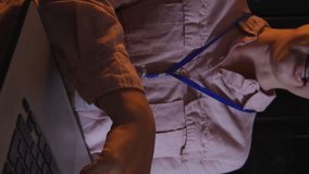 Animation of social media icons over diverse male and female engineers working at server room. Social media networking and business data storage technology concept - Powered by Shutterstock - Get 15% off with code: PIKWIZARD15