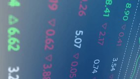 Animation of financial data processing. Global finance, business, connections, computing and data processing concept digitally generated video. - Powered by Shutterstock - Get 15% off with code: PIKWIZARD15