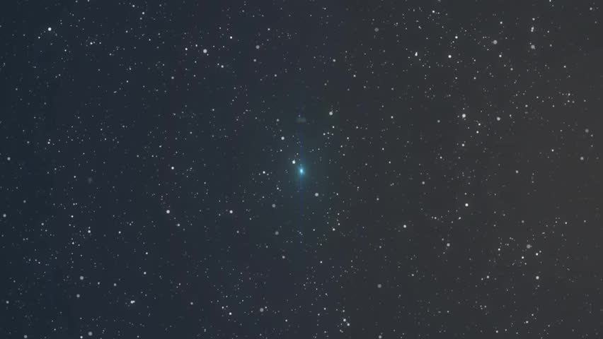 Animation of stars and white shapes on black background. Abstraction and digital interface concept digitally generated video.