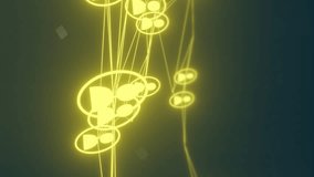 Animation of network of connections with people icons over cubes on black background. Global connections, computing and data processing concept digitally generated video. - Powered by Shutterstock - Get 15% off with code: PIKWIZARD15