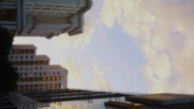 World map with data processing animation over cityscape at sunset. Technology, digital, innovation, urban, network, futuristic - Powered by Shutterstock - Get 15% off with code: PIKWIZARD15