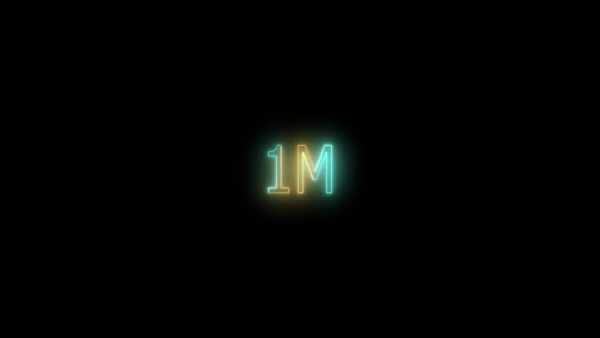 1m one million text 4k video